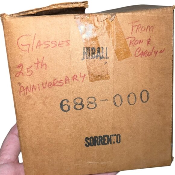 Vintage MCM Culver Sorrento Silver Band Teal Lattice Hiball Glasses Set of 8 - Picture 5 of 5